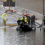 August 2008: Floods hit Belfast 