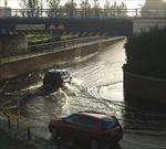 Belfast Westlink under 6m of water